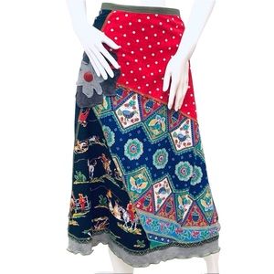 Elisabethan | Patchwork Upcycled Skirt